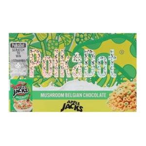 Apple Jacks Polka Dot Magic Mushroom Belgian Chocolate