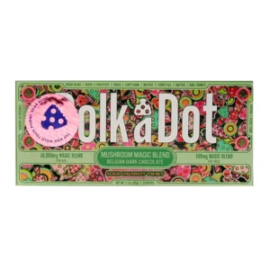 Maui Coconut Twist PolkaDot Magic Mushroom Belgian Dark Chocolate
